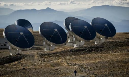 Avec 12 coupoles, le radiotélescope du plateau de Bure est au complet 