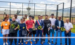 Inauguration terrains de Padel au Port