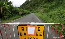 Route de Salazie fermée à la circulation