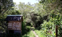 Sentier trou de fer