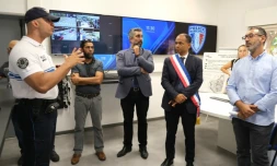 inauguration de centre de supervision urbain à Saint-Paul