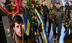 L'Ukraine pleure "Da Vinci", héros tombé dans la bataille pour Bakhmout