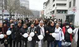 Incendie à Vaulx-en-Velin: marche blanche pour la "solidarité" 