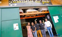 Re?gion Re?union inauguration Brasserie du Yab Avirons Entrepreunariat