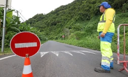 Route de Salazie fermée à la circulation
