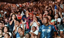 Finale France - Argentine. Fan zone au Port