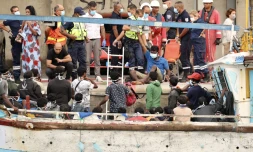 44 migrants sri lankais accosent au port le 24 décembre 2022