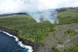 La lave sur la route samedi 14 mars 2026