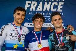 BMX : le Réunionnais Romain Mayet sacré champion de France Élite