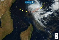 Agueda, la première tempête tropicale de la saison cyclonique a été identifiée à l'Ouest des Seychelles