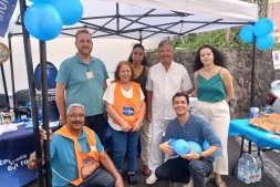 Sainte-Clotilde : dépistage du cancer colorectal mars bleu