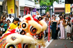 Célébration du nouvel an chinois à Saint-Denis