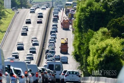 embouteillages vers l'Est , niveau convenance sainte-marie 