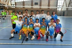 Saint-Denis : les collégiens de La Salle Saint-Michel vice-champion de France UNSS de volley-ball
