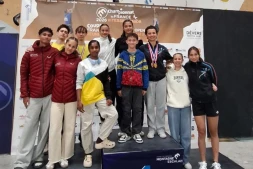 Escalade : la Réunionnaise Manon Lebon est vice-championne de France de vitesse