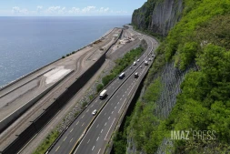 travaux nouvelle route du littoral possession