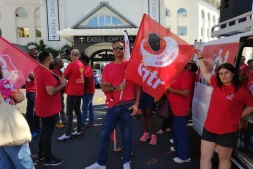 CGTR Santé Manifestation devant créolia