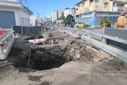 Saint-Benoît : réouverture du pont de la Rivière des Marsouins, circulation possible en mode alternée uniquement