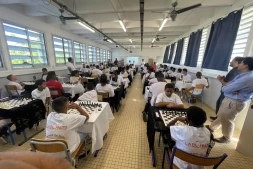 Saint-Benoît : succès pour le tournoi de blitz au lycée Patu de Rosemont