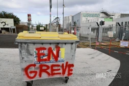 greve EDF de la centrale du Port