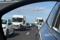 Embouteillages sur la NRL 