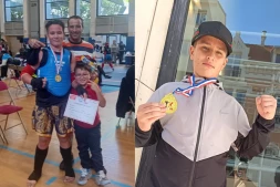 Sports de combat : Kenjy Julienne Lamy décroche le titre de Champuin de France de muay thaï - FFKMDA