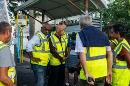Visite de terrain pour les nouveaux élus de la Cinor