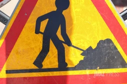 panneau de chantier