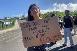 Saint-Leu : au lycée de Stella, les élèves se mobilisent pour de meilleures conditions de travail