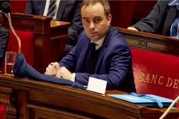 Le Premier ministre, Sébastien Lecornu, à l'Assemblée nationale à Paris, le 2 février 2026. (ADNAN FARZAT / NURPHOTO / AFP)