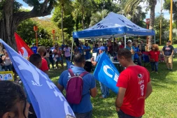 Au 8 e jour de grève dans les cliniques privées, les salariés grévistes reçus en préfecture