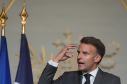 Le président de la République Emmanuel Macron le 21 mai 2026 à Paris