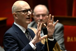 Le ministre de l'Economie et des Finances, Roland Lescure, le 10 décembre 2025 à l'Assemblée nationale