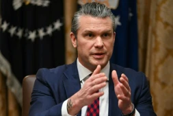 Le ministre américain de la Défense Pete Hegseth, le 2 décembre 2025 à Washington