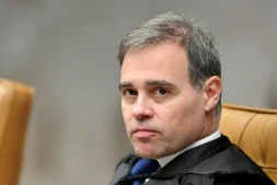 Andre Mendonca, juge à la Cour suprême du Brésil, le 4 juin 2025 à Brasilia