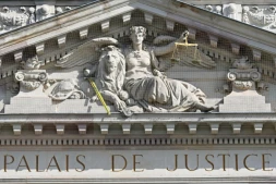 Le palais de justice de Strasbourg, le 1er juin 2026 dns le Bas-Rhin