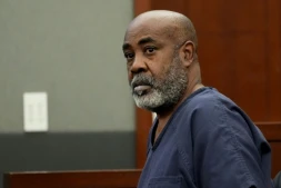 Duane "Keefe D" Davis comparaît devant un tribunal de Las Vegas, dans l'ouest des Etats-Unis, le 19 octobre 2023