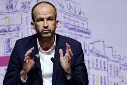 Le coordinateur de La France insoumise, Manuel Bompard, le 30 janvier 2026 à Paris