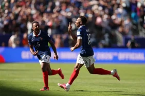 Kylian Mbappé, auteur d'un doublé pour la France face au Sénégal, pour son entrée en lice à la Coupe du monde, le 16 juin 2026 à East Rutherford (New Jersey)