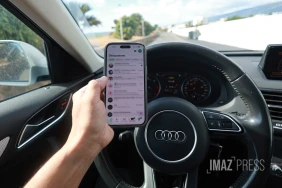 portable au volant 