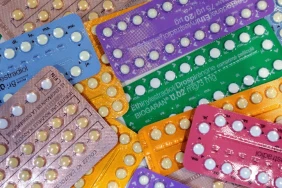 Photo d'archives de plaquettes de pilules contraceptives prise le 28 janvier 2013