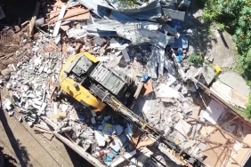 Saint-Denis : trois maisons de la Colline a été démolies