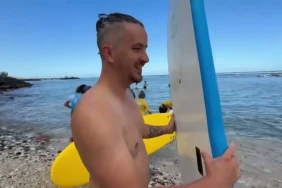 Saint-Leu accueille sa première journée handi surf sur le spot de « la passe »