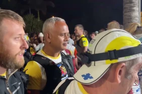 Grand Raid : derniers instants avant le départ 