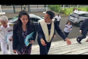 Huguette Bello reçoit la ministre des Outre-Mer