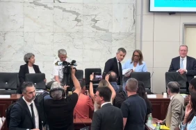 Gérald Darmanin à la rencontre des magistrats à la cour d’appel ￼