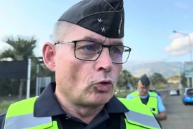 Rond-point de Gillot : Général Frédéric LABRUNYE, commandant de la gendarmerie à La Réunion