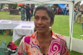 Ericka Bareigts, maire sortant de Saint-Denis, en campagne pour les municipales 2026 