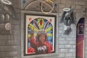 Street art : Miaou, grandeur dionysien a participé au projet « Bâtiment À »