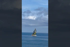 Le bateau Freedom au Globe40 au Port le mardi 11 novembre 2025